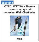 W&T 57612 IP Web-Thermometer, Hygrometer und Barometer kaufen