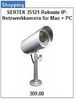 SERTEK 35121 IP-Netzwerkkamera fr Mac + PC mit 20m Infrarot kaufen