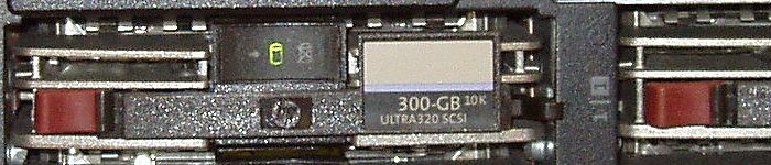 300 GB Ultra 320 SCSI Hotswap-Disk